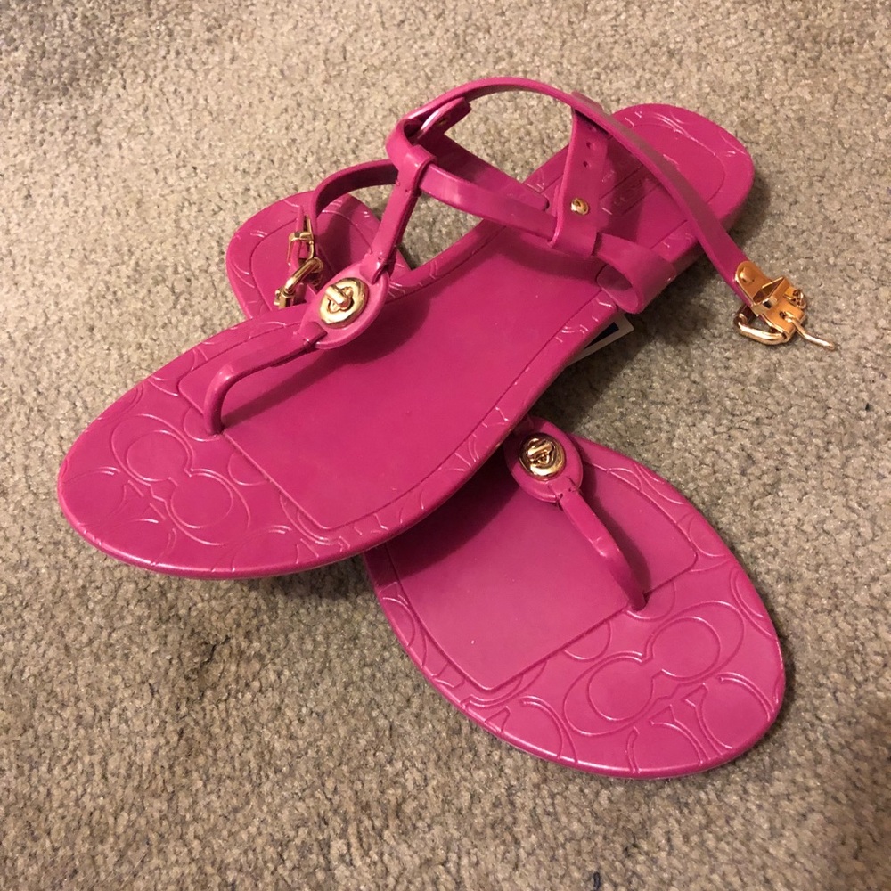Coach sandals